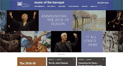 Desktop Screenshot of baroque.org