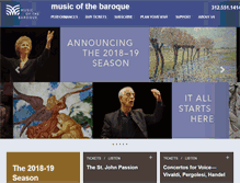 Tablet Screenshot of baroque.org