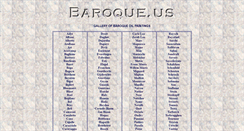 Desktop Screenshot of baroque.us