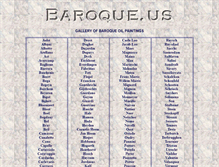 Tablet Screenshot of baroque.us